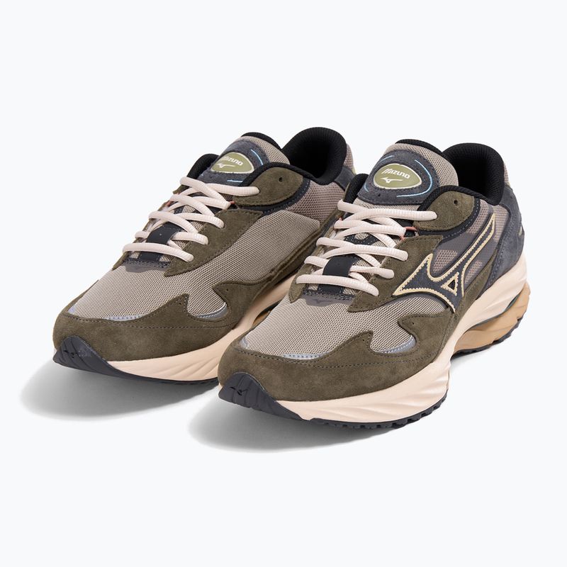 Взуття чоловіче Mizuno Wave Rider β vintage khaki/black sand/grape leaf 2