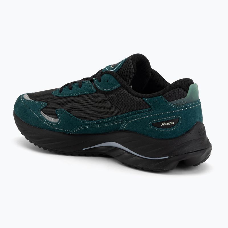 Кросівки чоловічі Mizuno Wave Rider β black sand/black/deep teal 3