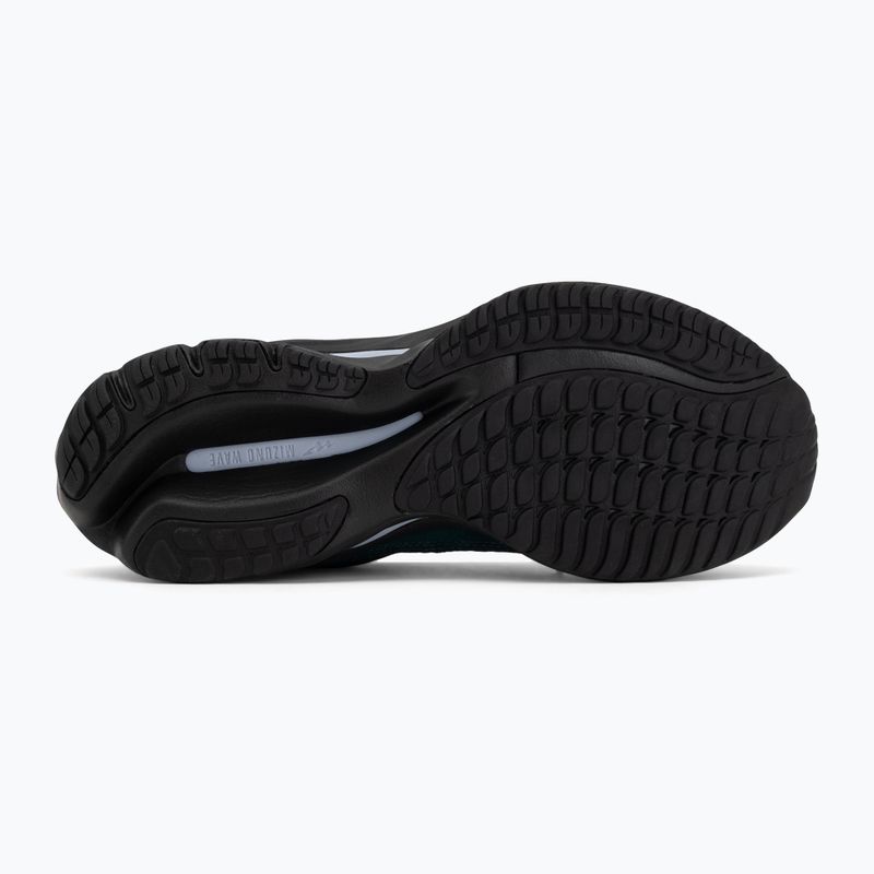 Кросівки чоловічі Mizuno Wave Rider β black sand/black/deep teal 4