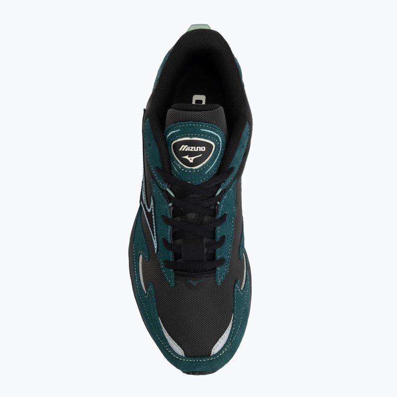 Кросівки чоловічі Mizuno Wave Rider β black sand/black/deep teal 5
