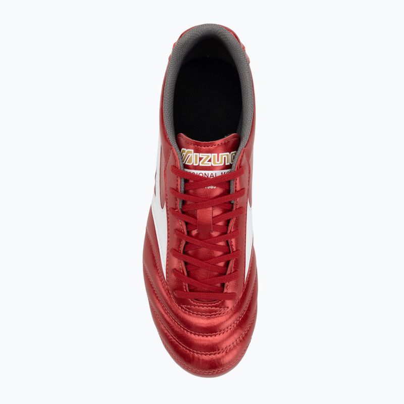 Кросівки футбольні Mizuno Morelia II Club FG morelia 40th red/white/black 5