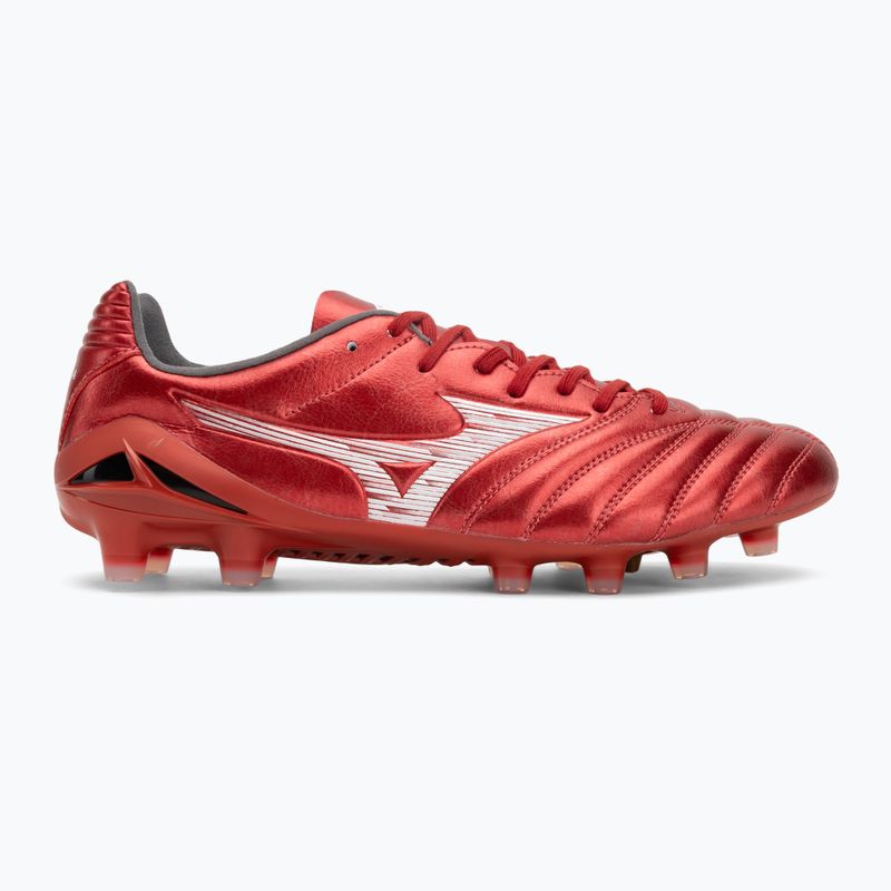 Кросівки футбольні чоловічі Mizuno Monarcida Neo III Pro Md morelia 40th red/white 2