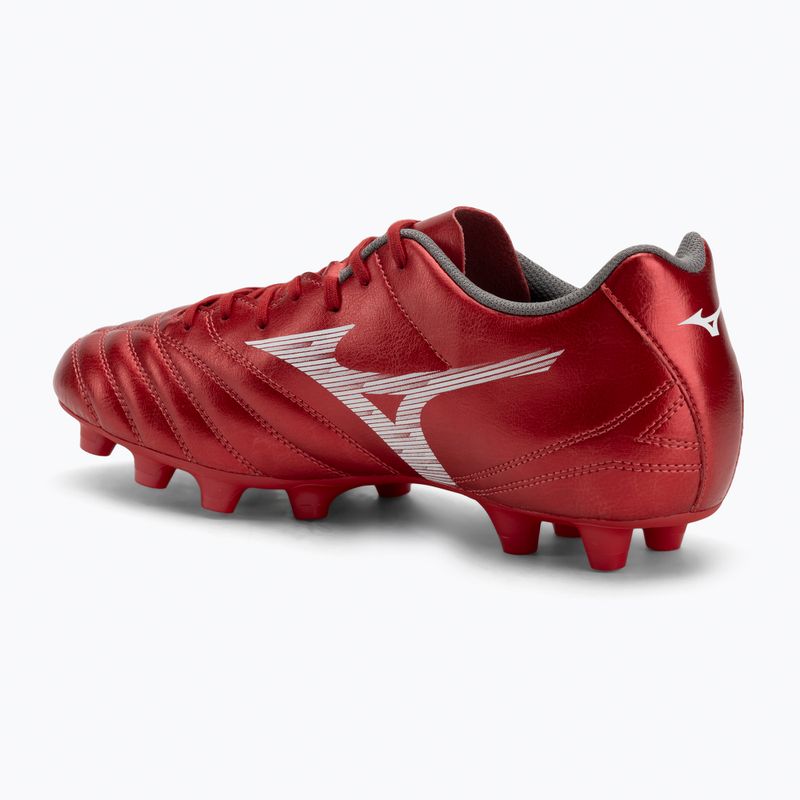 Кросівки футбольні Mizuno Monarcida Neo III Select Md morelia 40th red/white 3