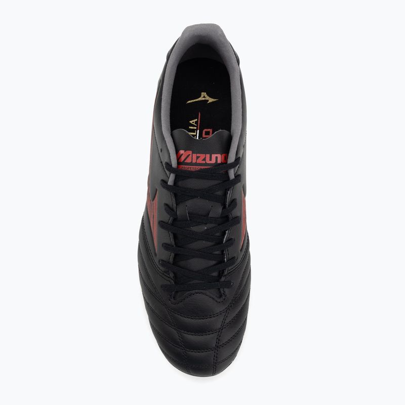 Кросівки футбольні чоловічі Mizuno Morelia Neo IV Pro MD black/morelia 40th red/black 5