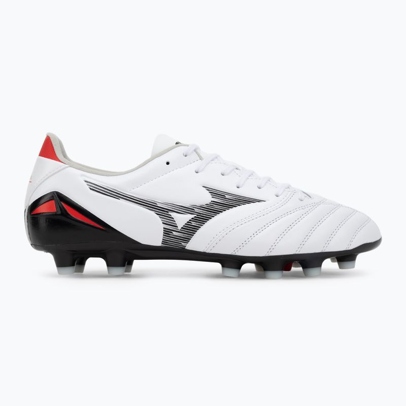 Кросівки футбольні чоловічі Mizuno Morelia Neo IV Pro MD white/black/chinese red 2