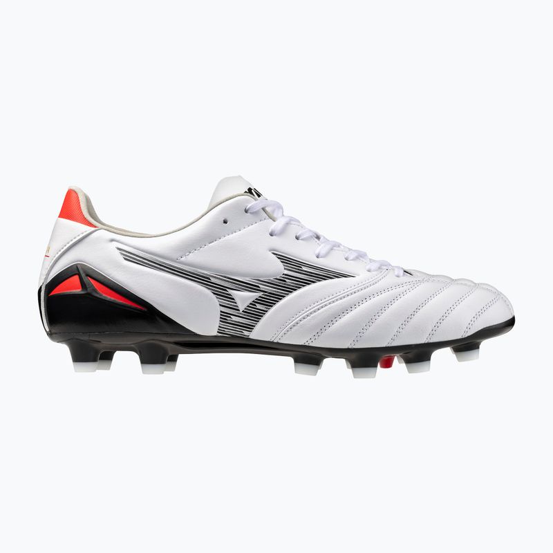 Кросівки футбольні чоловічі Mizuno Morelia Neo IV Pro MD white/black/chinese red 8
