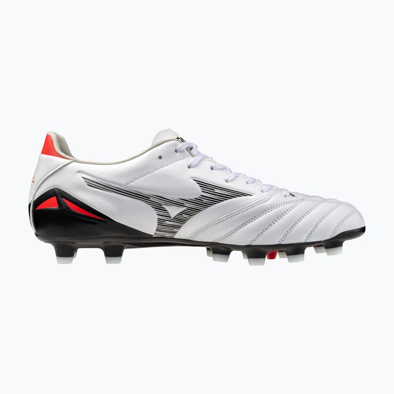 Кросівки футбольні чоловічі Mizuno Morelia Neo IV Pro MD white/black/chinese red 9