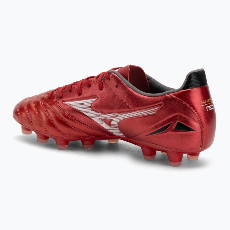Кросівки футбольні чоловічі Mizuno Morelia Neo IV Pro MD morelia 40th red/white/black 3