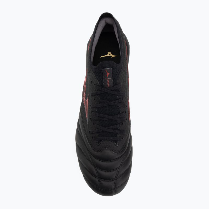 Чоловічі футбольні бутси Mizuno Morelia Neo IV β Japan Fg black/morelia 40th red/black 5