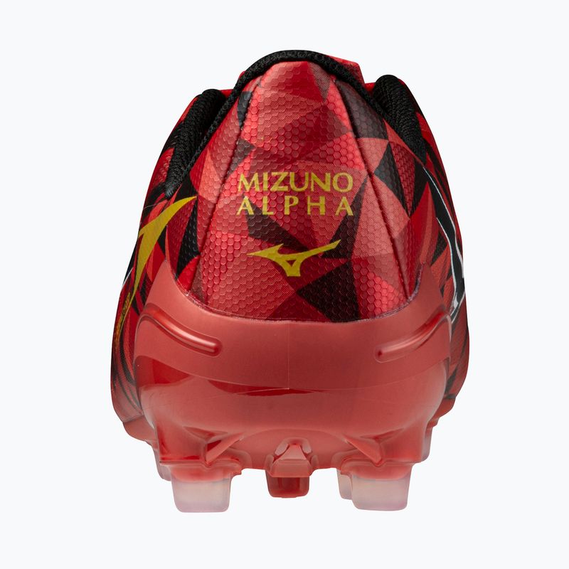 Кросівки футбольні Mizuno Alpha II Select AG morelia 40th red/black/gold 3