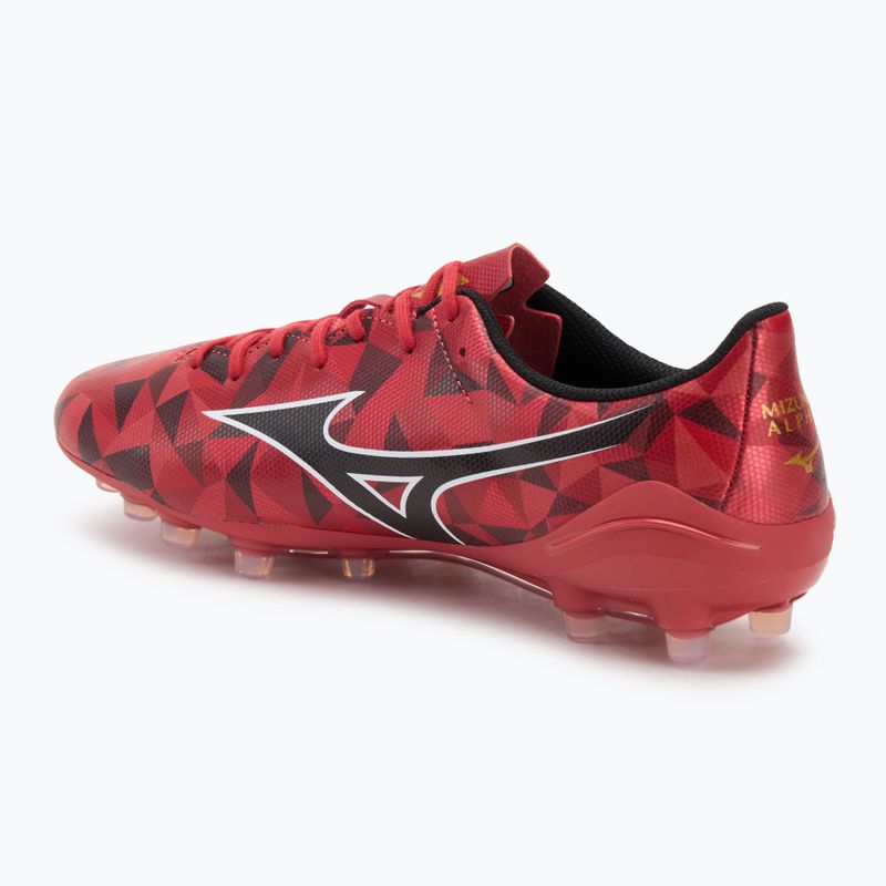 Кросівки футбольні Mizuno Alpha II Select AG morelia 40th red/black/gold 3