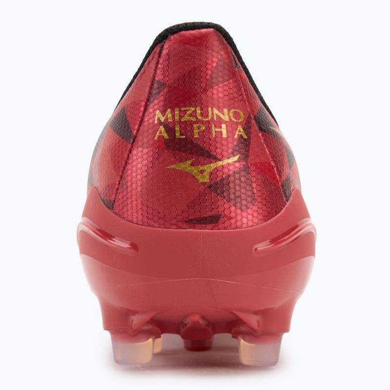 Кросівки футбольні Mizuno Alpha II Select AG morelia 40th red/black/gold 6