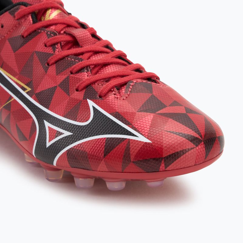 Кросівки футбольні Mizuno Alpha II Select AG morelia 40th red/black/gold 7