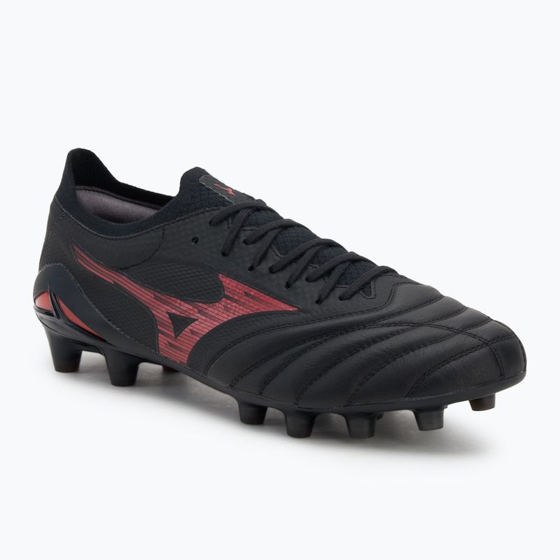 Кросівки футбольні чоловічі Mizuno Morelia Neo IV Β Elite MD black/morelia 40th red/black