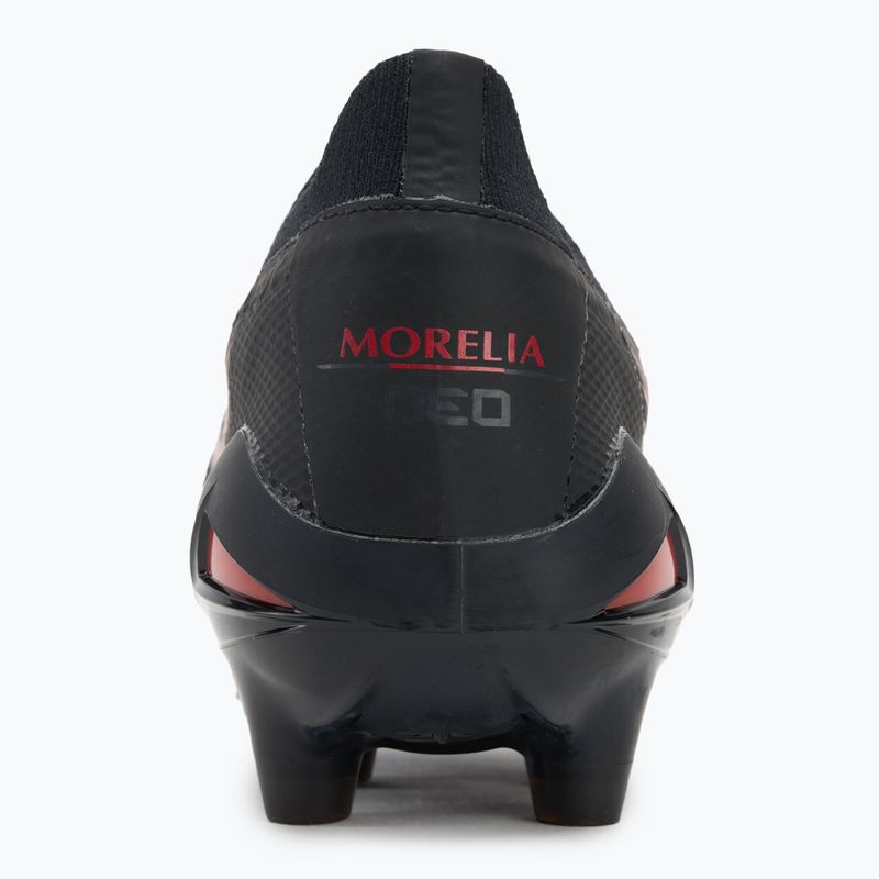 Кросівки футбольні чоловічі Mizuno Morelia Neo IV Β Elite MD black/morelia 40th red/black 6