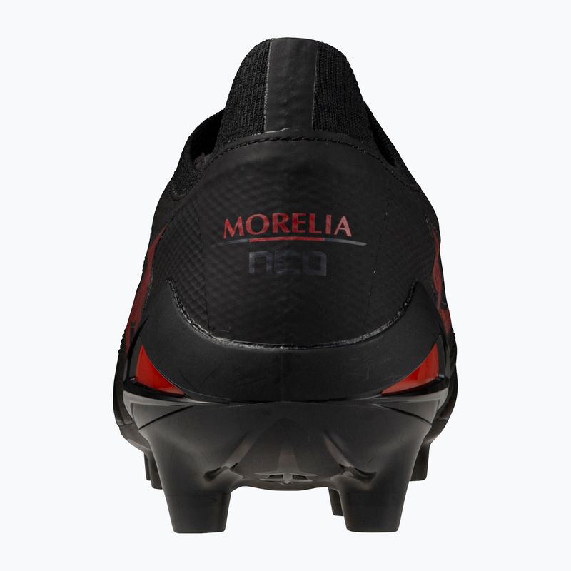 Кросівки футбольні чоловічі Mizuno Morelia Neo IV Β Elite MD black/morelia 40th red/black 10