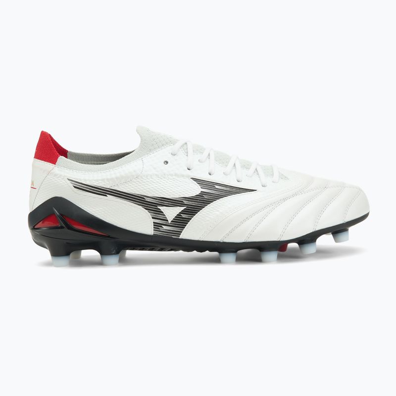 Кросівки футбольні чоловічі Mizuno Morelia Neo IV Β Elite MD white/black/chinese red 2