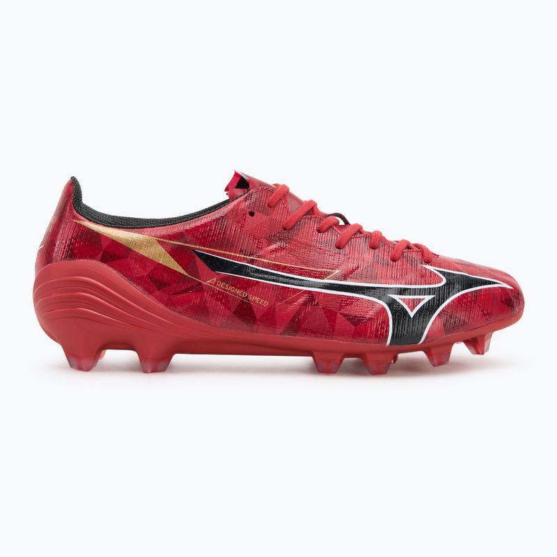 Кросівки футбольні чоловічі Mizuno α II Japan Md morelia 40th red/black/gold 2
