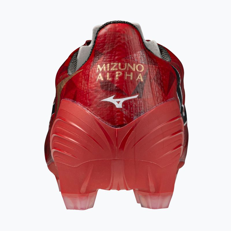 Кросівки футбольні чоловічі Mizuno α II Pro Md morelia 40th red/black/gold 3