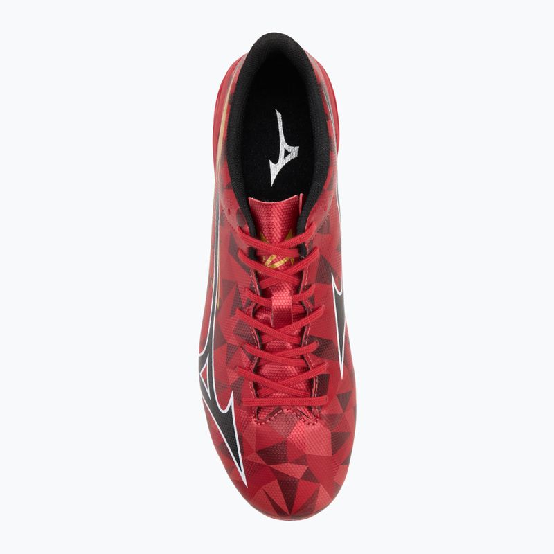 Кросівки футбольні Mizuno α II Select Md morelia 40th red/black/gold 5