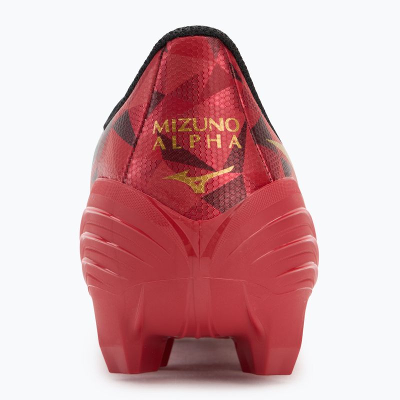 Кросівки футбольні Mizuno α II Select Md morelia 40th red/black/gold 6