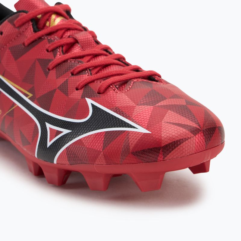 Кросівки футбольні Mizuno α II Select Md morelia 40th red/black/gold 7