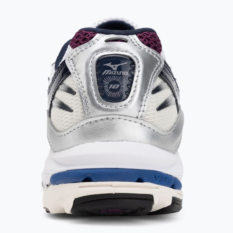 Кросівки Mizuno Wave Rider 10 white/baritone blue/dark purple 6