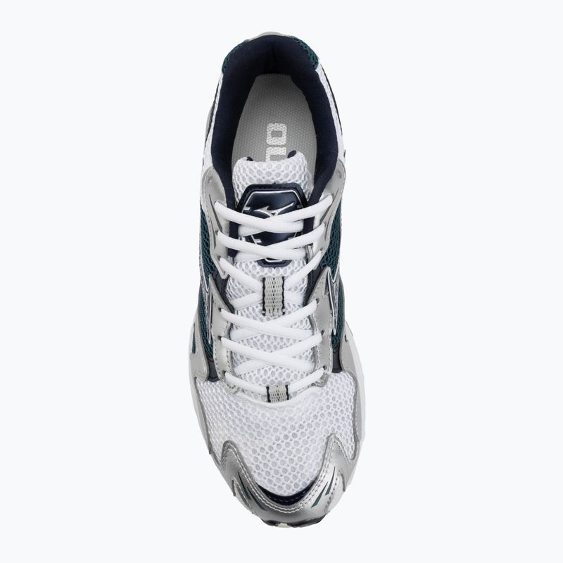 Кросівки Mizuno Wave Rider 10 white/baritone blue/deep teal 5