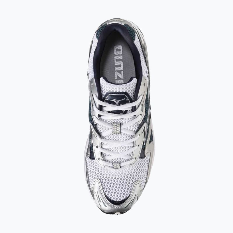 Кросівки Mizuno Wave Rider 10 white/baritone blue/deep teal 12