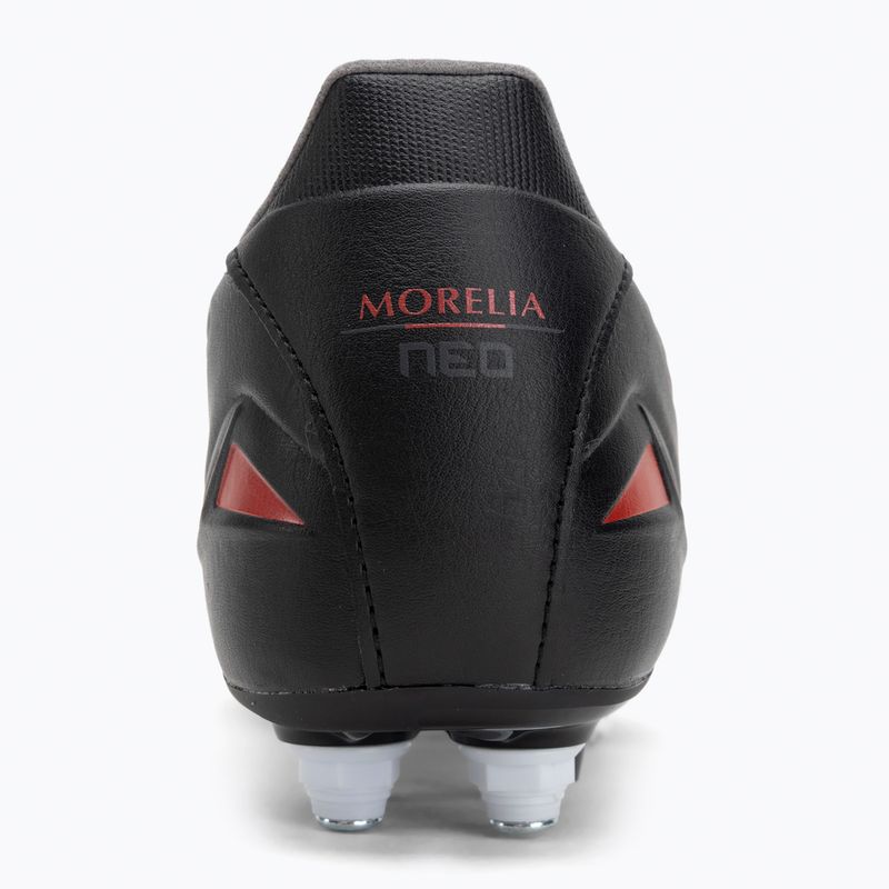 Кросівки футбольні чоловічі Mizuno Morelia Neo IV Pro Mix black/morelia 40th red/black 6