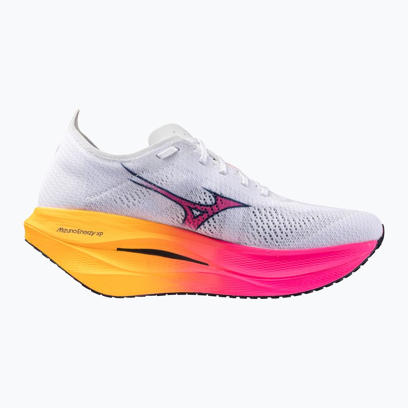 Кросівки для бігу Mizuno Wave Rebellion Pro 3 white/pink tetra/tang orange 2
