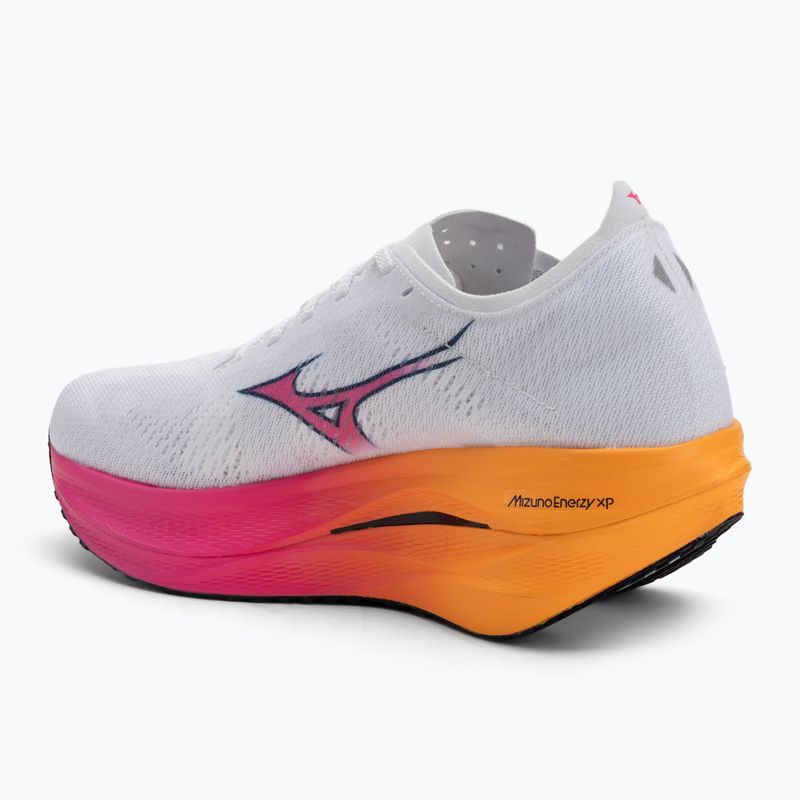 Кросівки для бігу Mizuno Wave Rebellion Pro 3 white/pink tetra/tang orange 3
