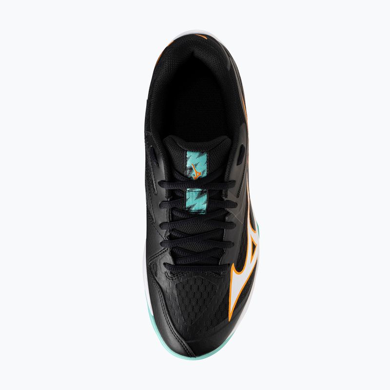 Кросівки волейбольні Mizuno Thunder Blade Z black/tangelo/ice green 5