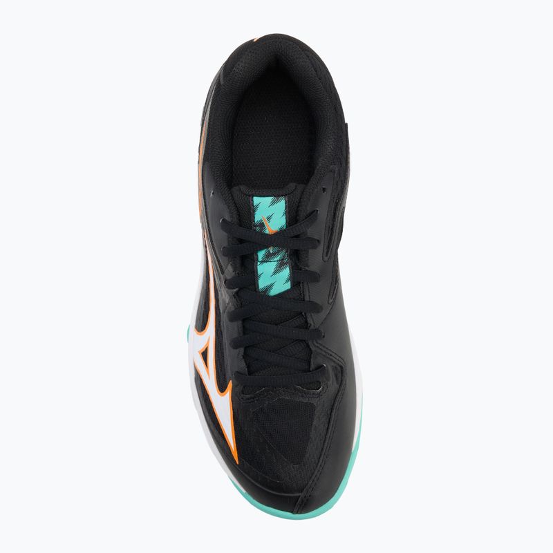 Кросівки волейбольні Mizuno Thunder Blade Z black/tangelo/ice green 5