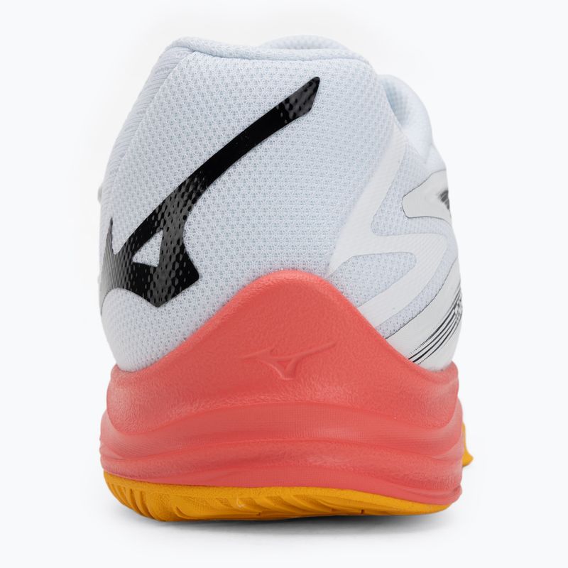 Кросівки волейбольні Mizuno Thunder Blade Z white/fiery coral 2/citrus 6