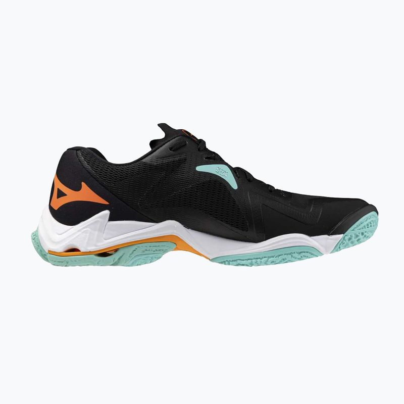 Кросівки волейбольні Mizuno Wave Lightning Z8 black/tangelo/ice green 2