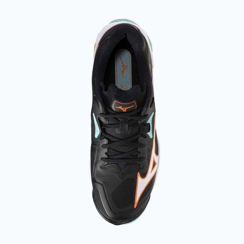 Кросівки волейбольні Mizuno Wave Lightning Z8 black/tangelo/ice green 5
