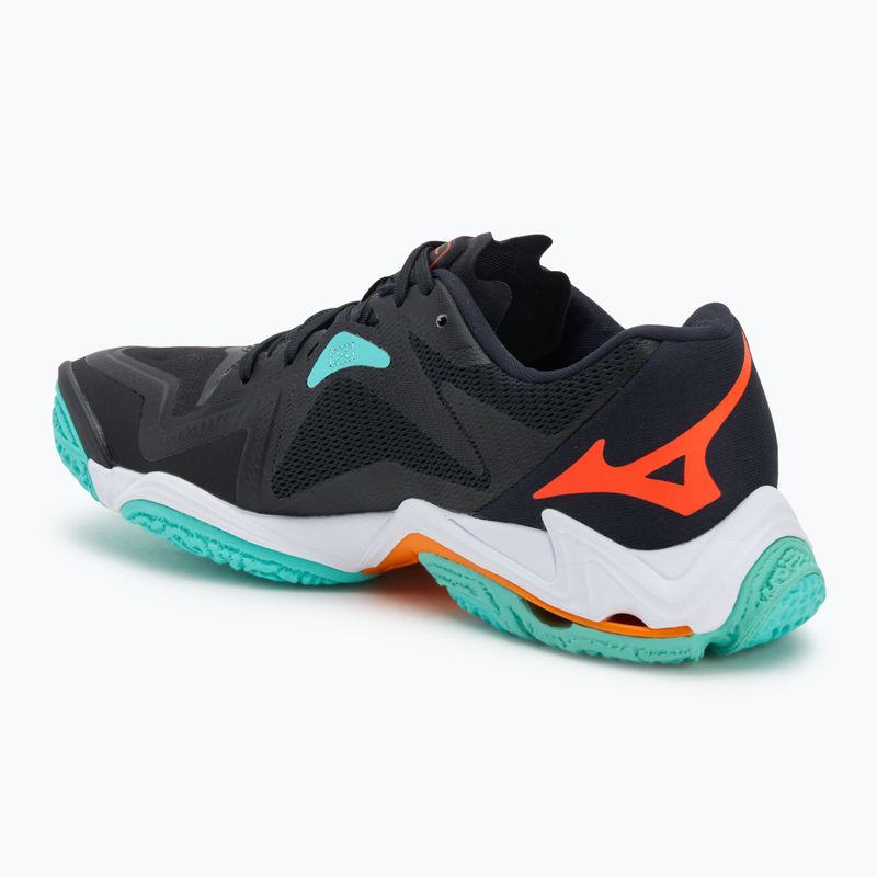 Кросівки волейбольні Mizuno Wave Lightning Z8 black/tangelo/ice green 3