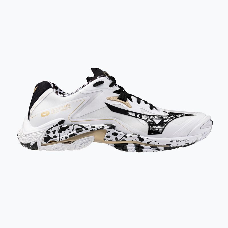 Волейбольні кросівки Mizuno Wave Lightning Z8 white/black/ge gold 8