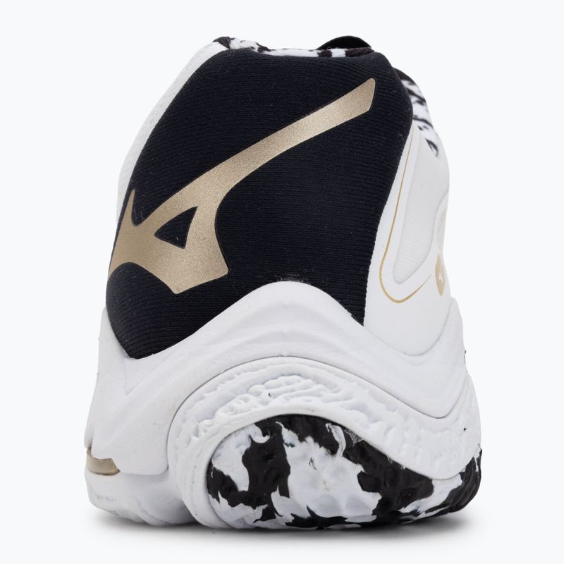 Кросівки волейбольні Mizuno Wave Lightning Z8 white/black/ge gold 6