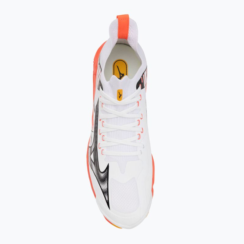 Кросівки волейбольні Mizuno Wave Lightning Neo 3 white/fiery coral 2/citrus 5
