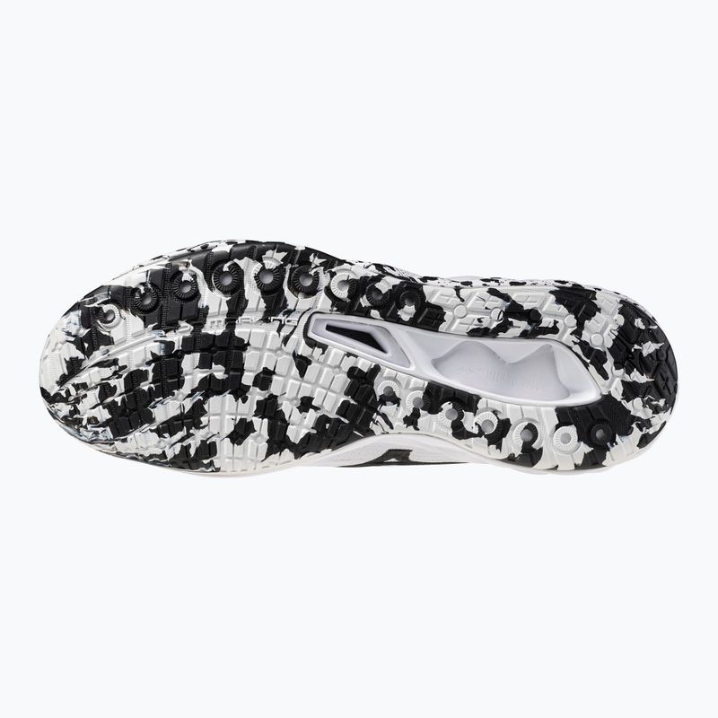 Кросівки волейбольні Mizuno Wave Luminous 3 white/black/ge gold 4