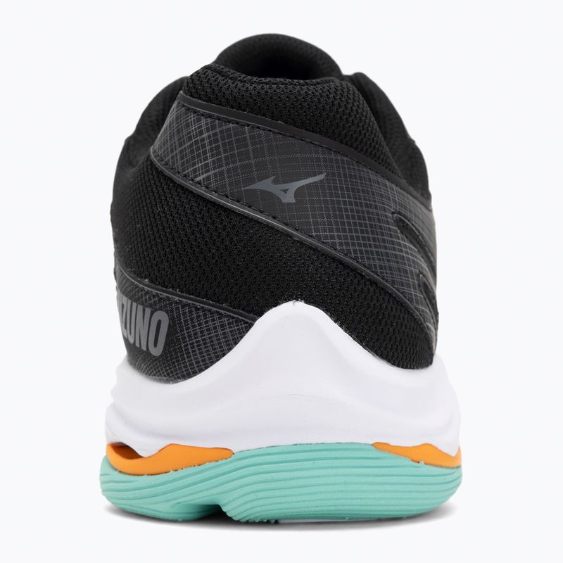 Кросівки волейбольні Mizuno Wave Voltage 2 black/tangelo/ice green 6