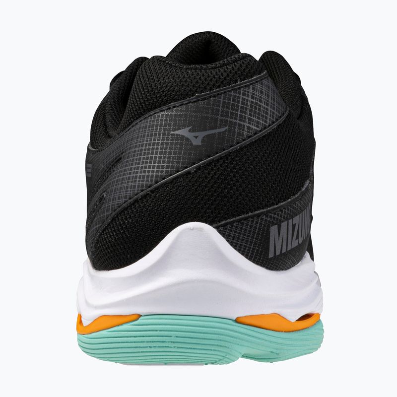 Кросівки волейбольні Mizuno Wave Voltage 2 black/tangelo/ice green 3
