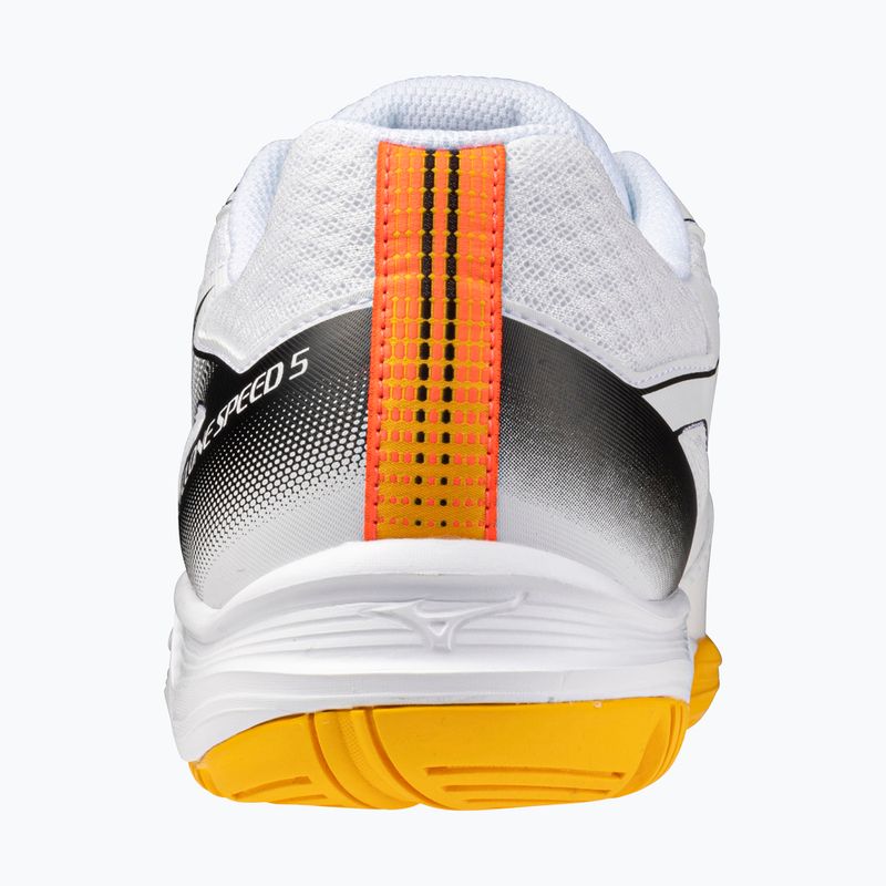 Кросівки волейбольні Mizuno Cyclone Speed 5 white/fiery coral 2/citrus 10
