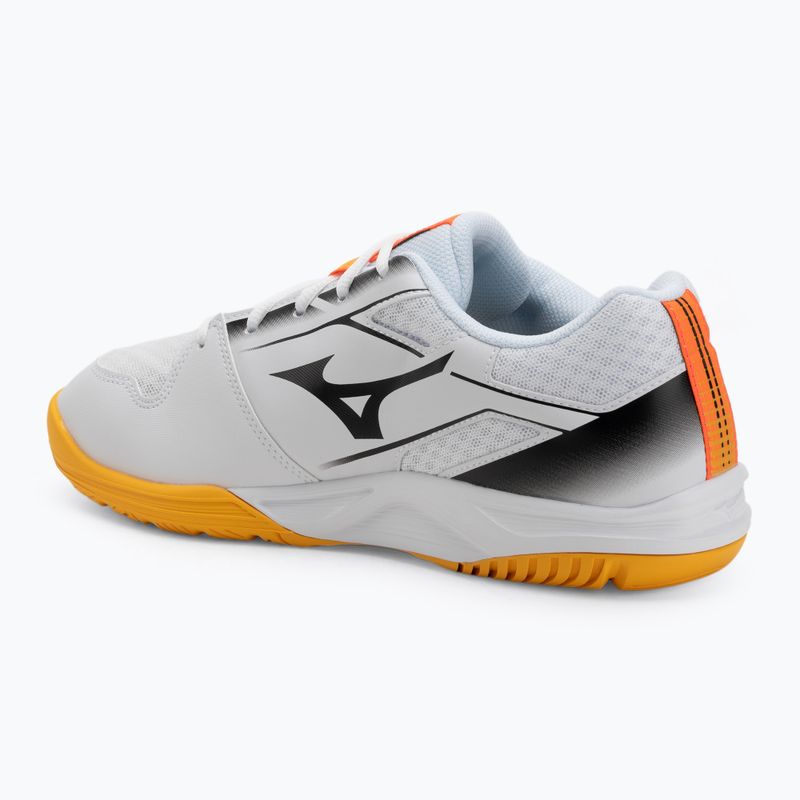 Кросівки волейбольні Mizuno Cyclone Speed 5 white/fiery coral 2/citrus 3