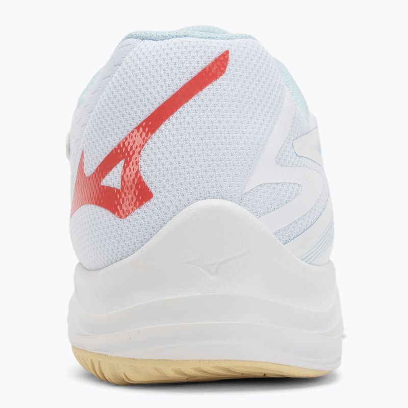Кросівки волейбольні жіночі Mizuno Thunder Blade Z white/calypso coral/pale banan 6