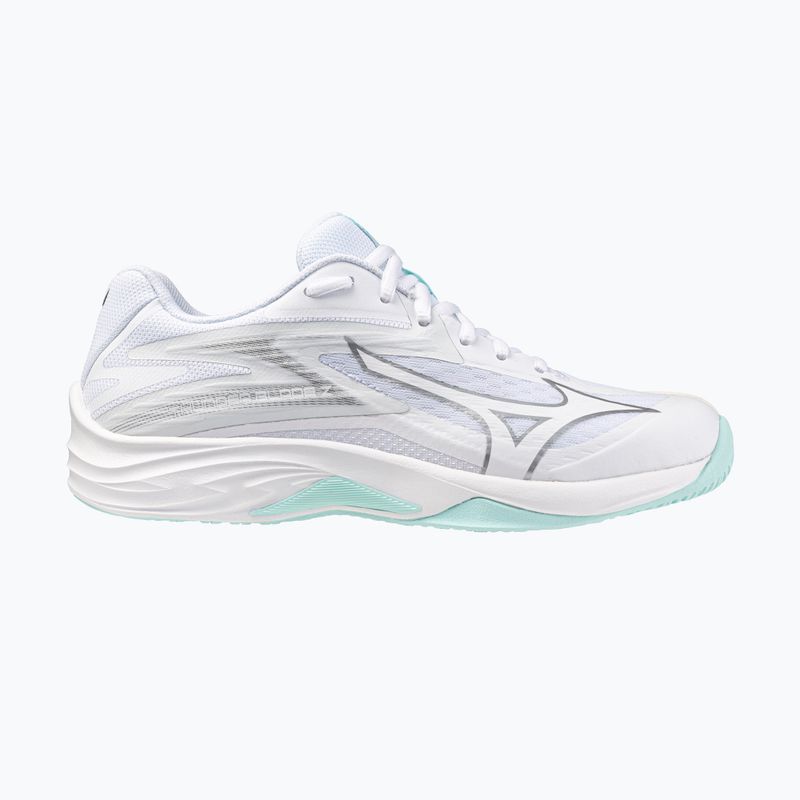 Кросівки волейбольні жіночі Mizuno Thunder Blade Z white/blue tint