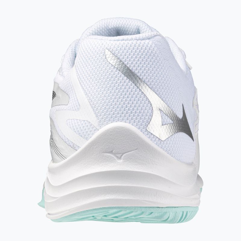 Кросівки волейбольні жіночі Mizuno Thunder Blade Z white/blue tint 3