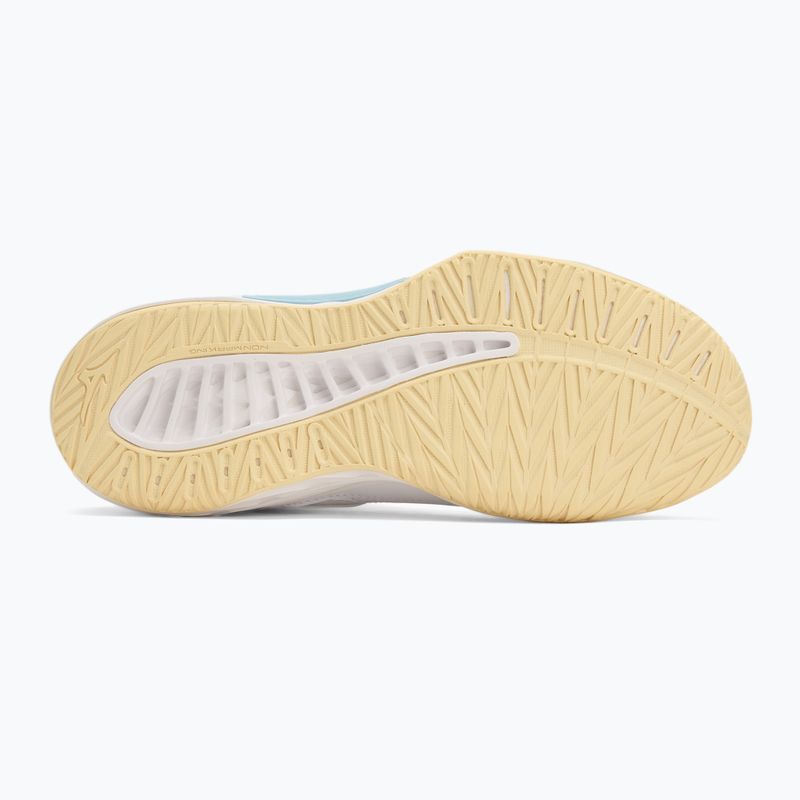 Кросівки волейбольні жіночі Mizuno Thunder Blade Z Mid white/calypso coral/pale banan 4